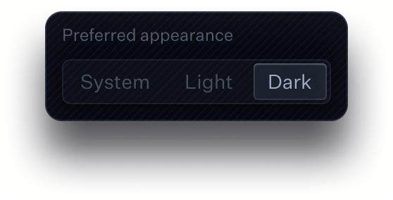 Prefered Appearance